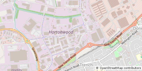 Map of Telford