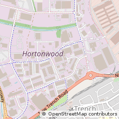 Map of Telford