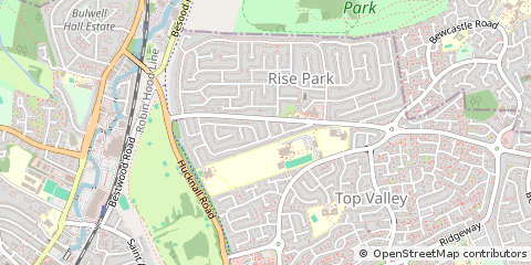 Map of Nottingham