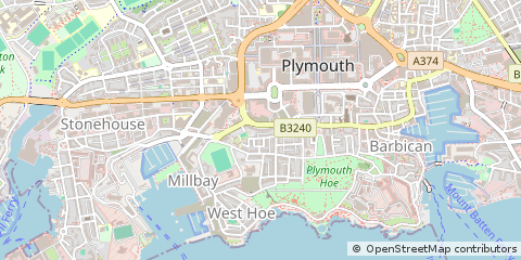 Map of Plymouth