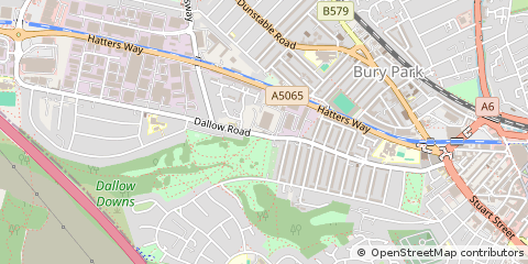 Map of Luton