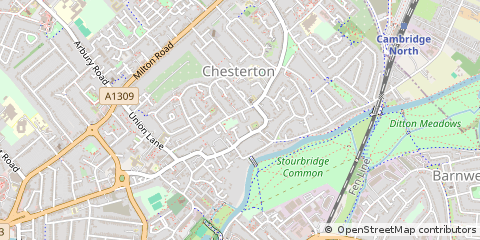 Map of Cambridge