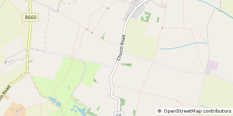 Map of Colmworth, Bedfordshire