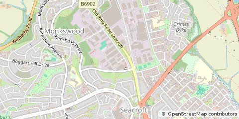 Map of Leeds