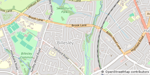 Map of Birmingham