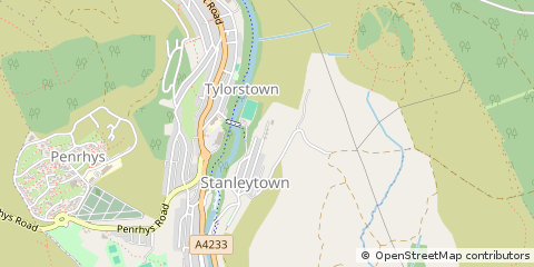 Map of Stanleytown