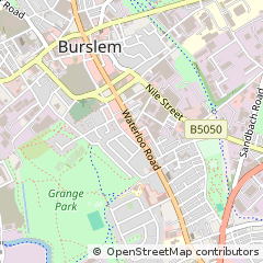 Map of Bury, Lancashire