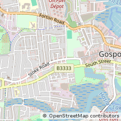 Map of Gosport, Hampshire