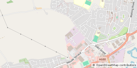 Map of Bishop Auckland, County Durham