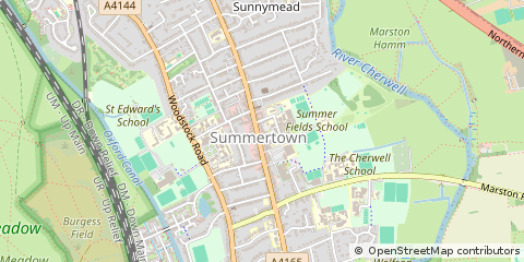 Map of Oxford