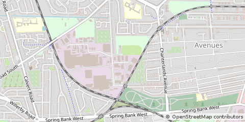 Map of Hull