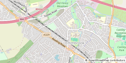Map of Berkshire