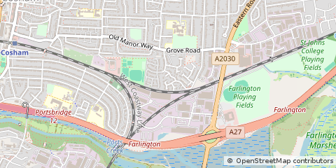 Map of Portsmouth, Hampshire