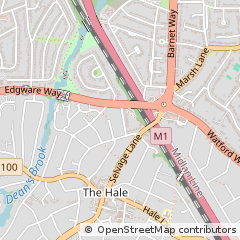 Map of Edgware
