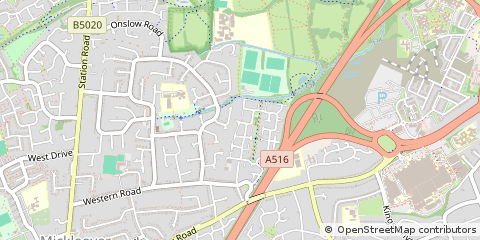 Map of Derby