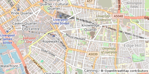Map of Liverpool