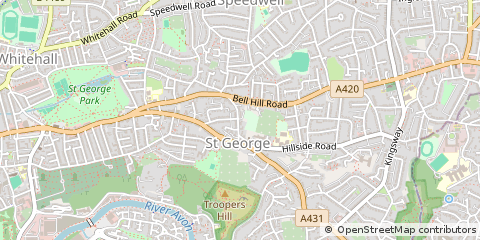 Map of Bristol