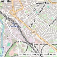 Map of Cumbria