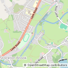 Map of Endon, Staffordshire