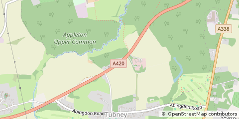 Map of Oxford, Oxfordshire