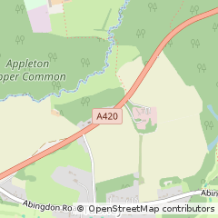 Map of Oxford, Oxfordshire