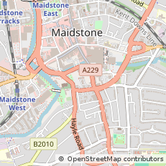 Map of Maidstone