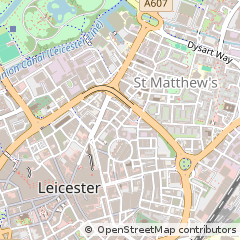 Map of Leicester