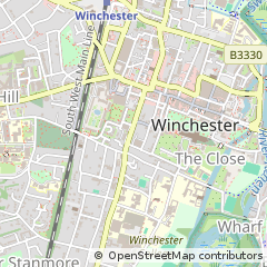 Map of Winchester