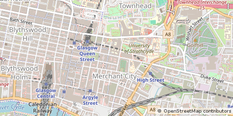 Map of Glasgow