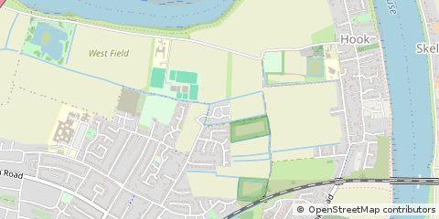 Map of Goole, East Yorkshire