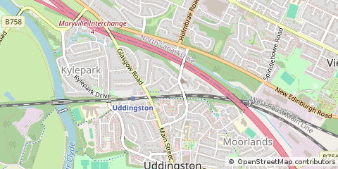 Map of Glasgow