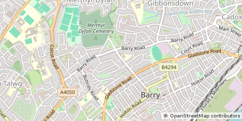 Map of Barry