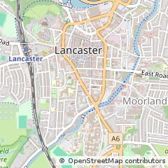 Map of Lancashire