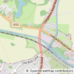 Map of Stoke-on-Trent