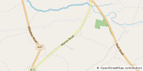 Map of Kesh, CO. Fermanagh