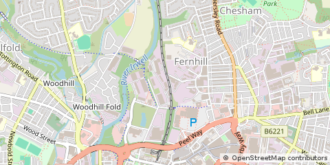 Map of Bury