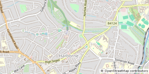 Map of Birmingham, West Midlands