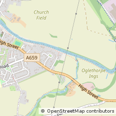 Map of Wetherby, West Yorkshire