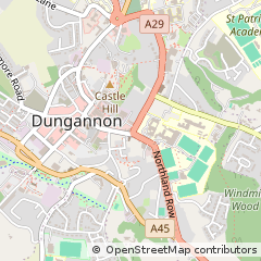 Map of Dungannon, Co. Tyrone