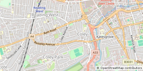 Map of Berkshire