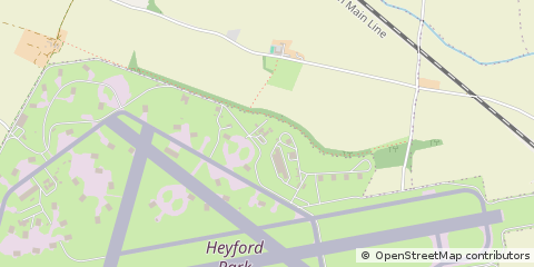 Map of Bicester, Oxfordshire