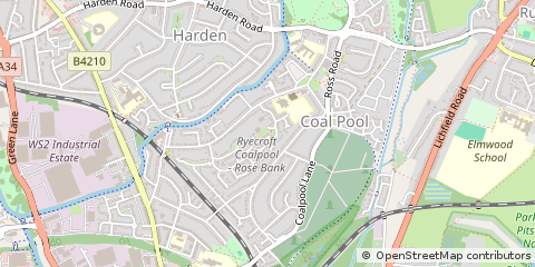 Map of Walsall