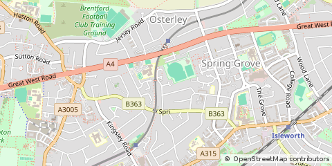 Map of Isleworth