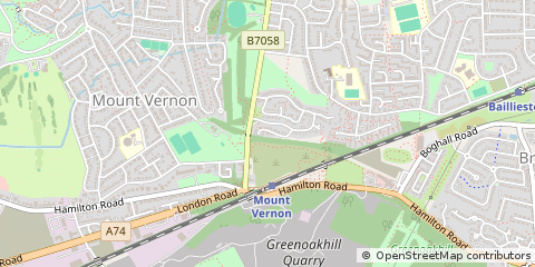 Map of Glasgow
