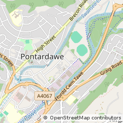 Map of Swansea