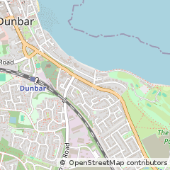Map of Dunbar, East Lothian