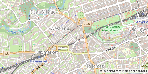 Map of Edinburgh