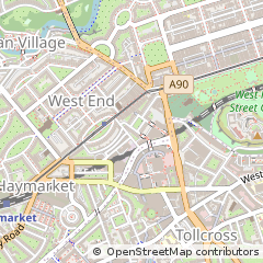 Map of Edinburgh