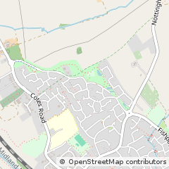Map of Loughborough, East Sussex