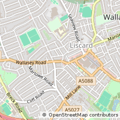 Map of Wallasey